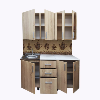 Кухня "ТРИО" 1,5м